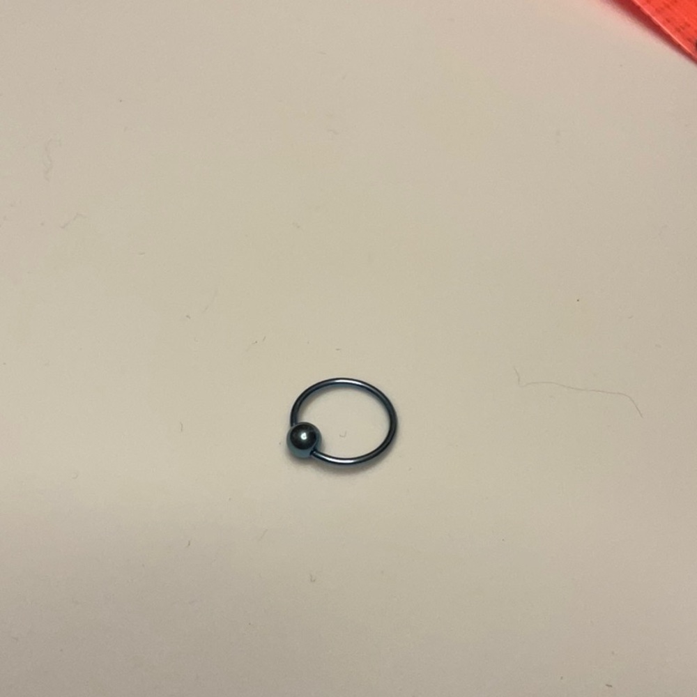 Light Blue 20g ring